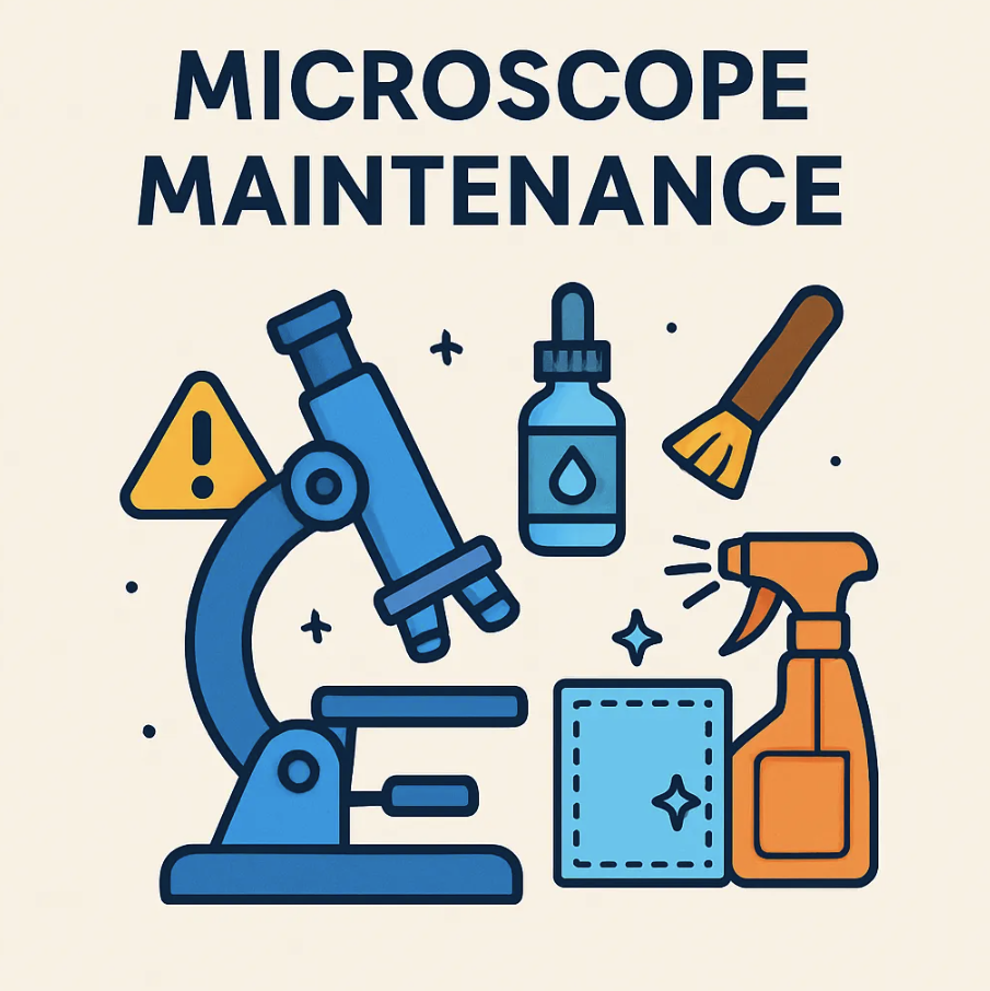 Simple Guide to Effective Microscope Maintenance of All Its Parts