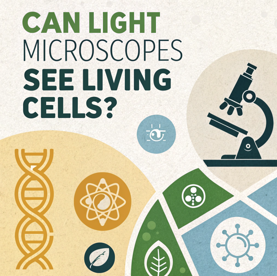Can Light Microscopes See Living Cells