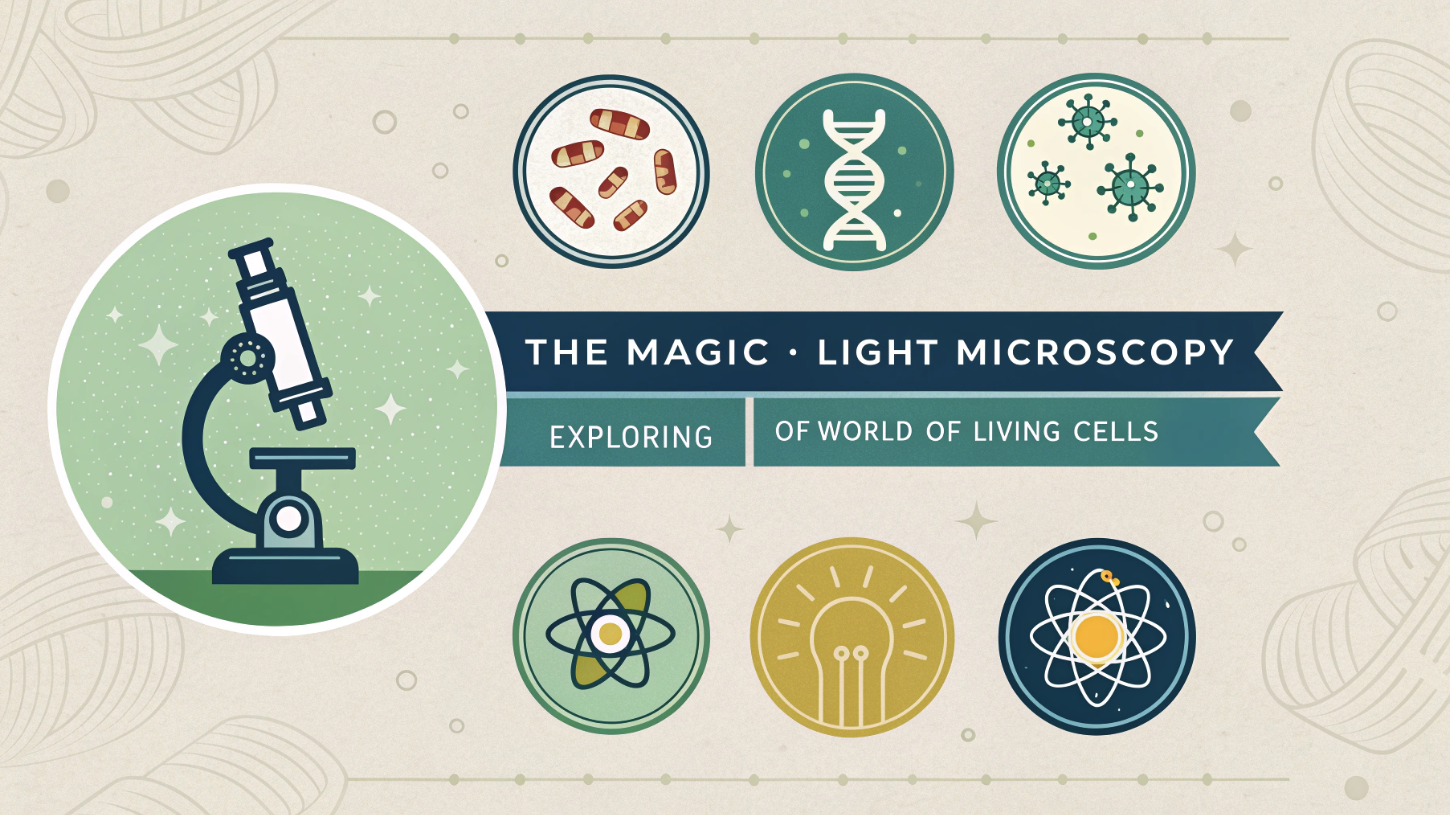 The Magic of Light Microscopy - Exploring the World of Living Cells