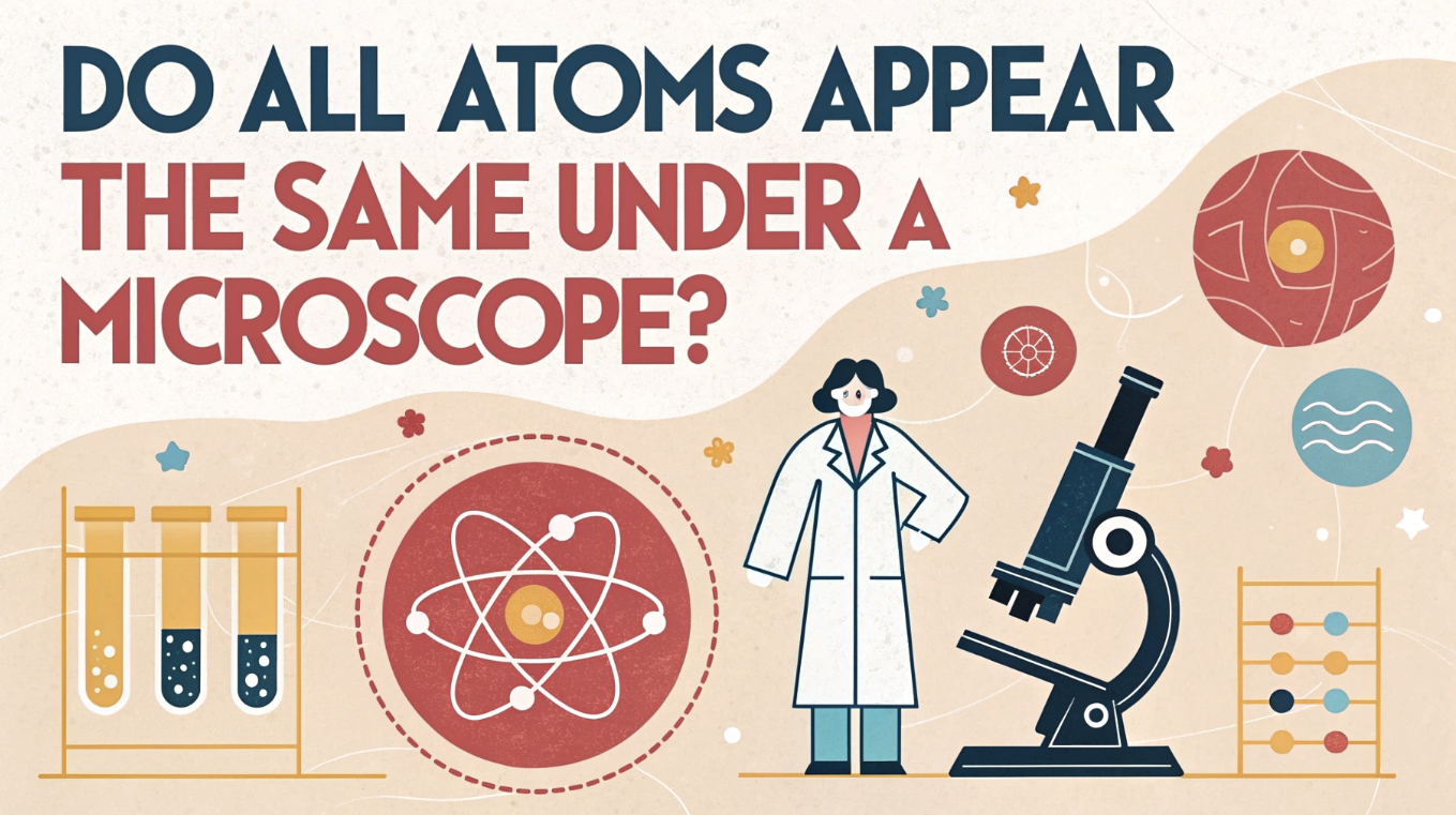 Do All Atoms Appear the Same Under a Microscope