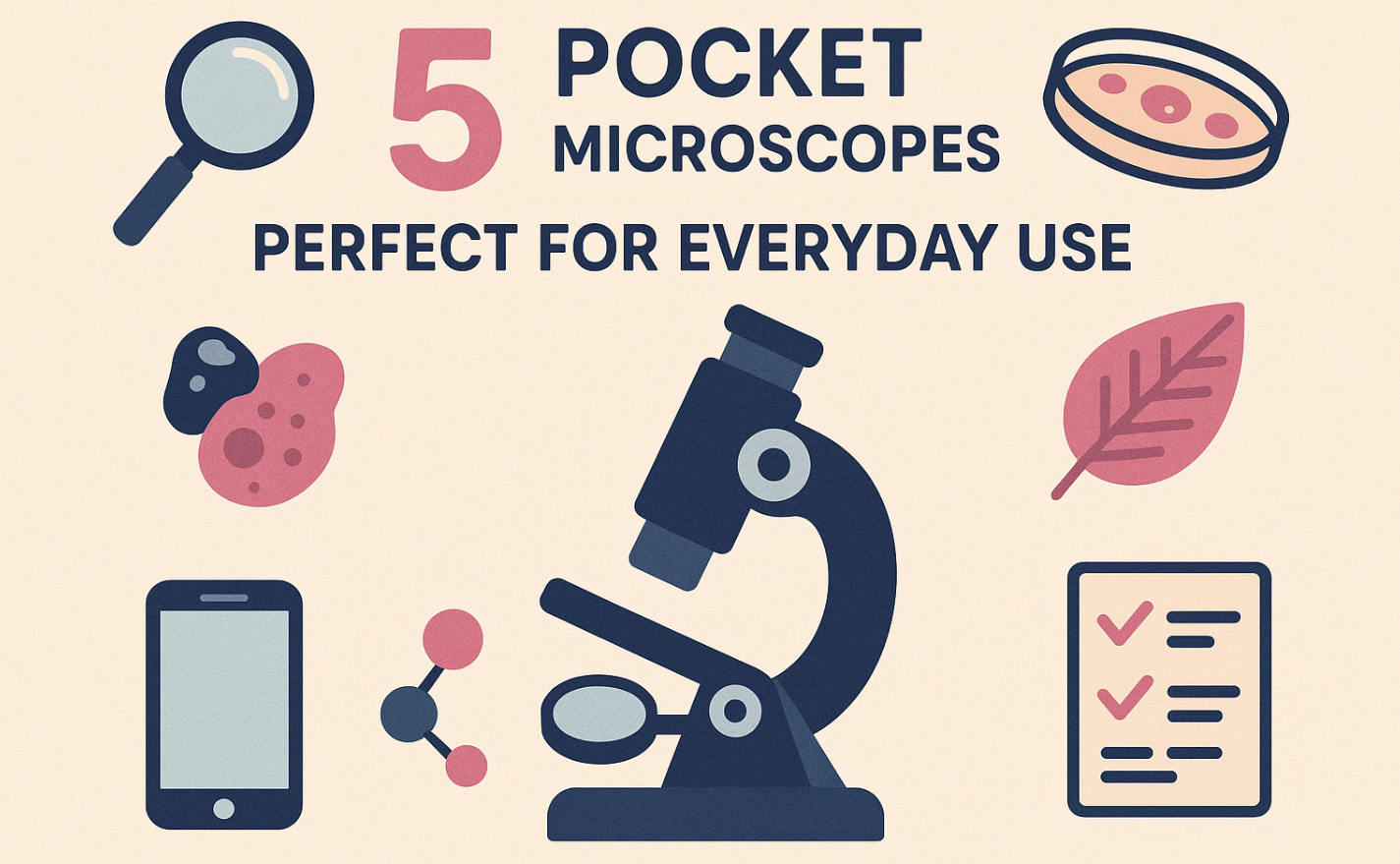 5 Pocket Microscopes Perfect for Everyday Use