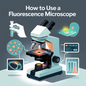 how to use fluorescence microscope