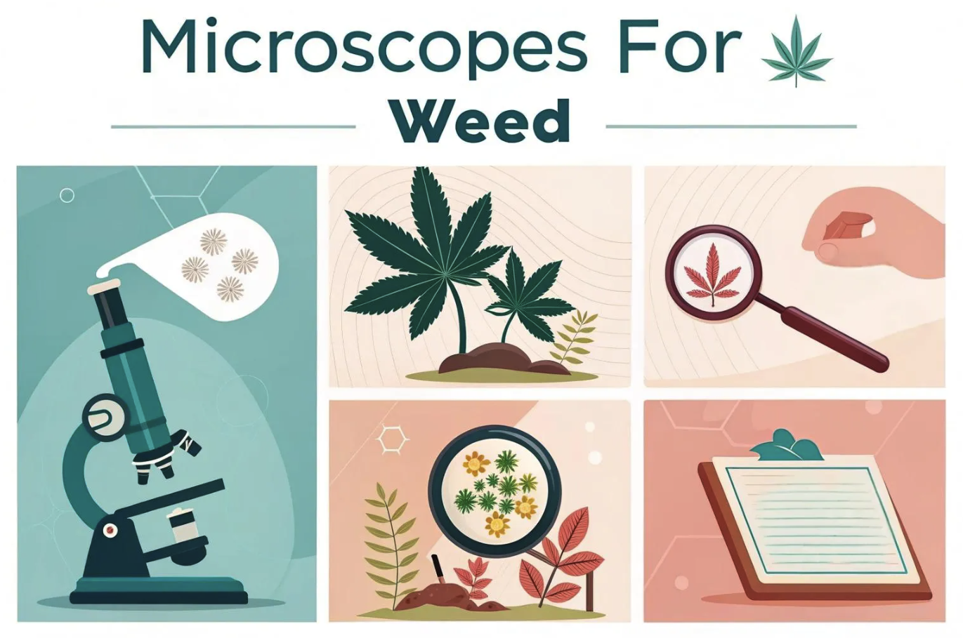 Microscopes for Weed Cultivation Experts