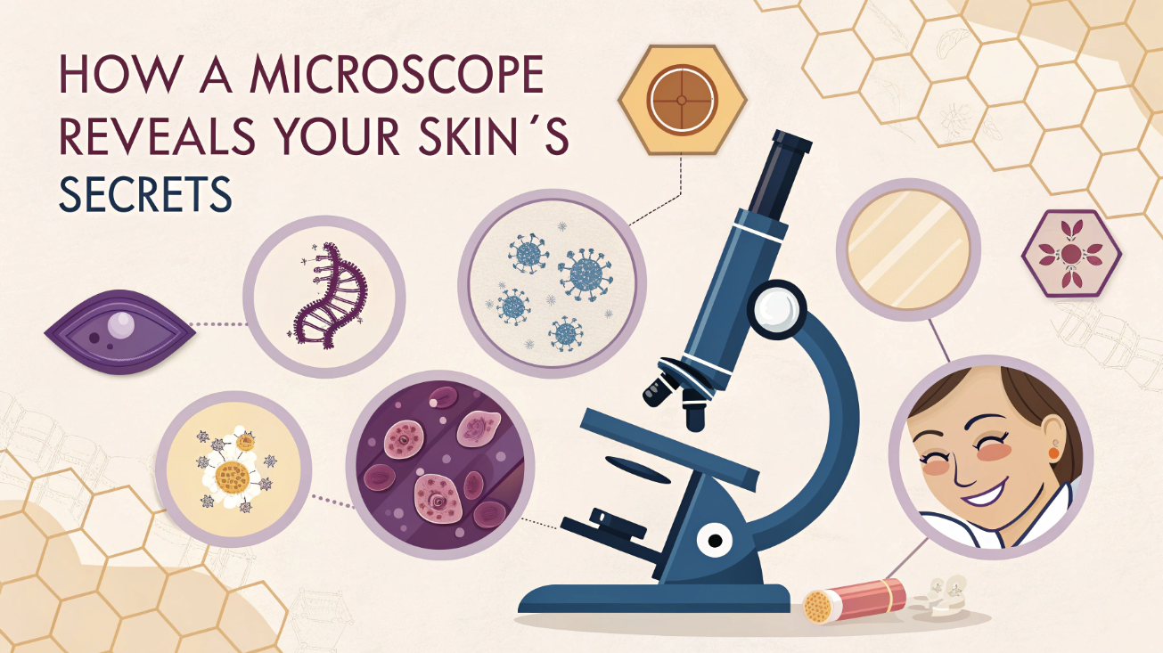 How a Microscope Reveals Your Skin’s Secrets