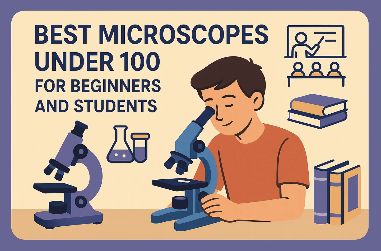 Best Microscopes Under 100 for Beginners and Students