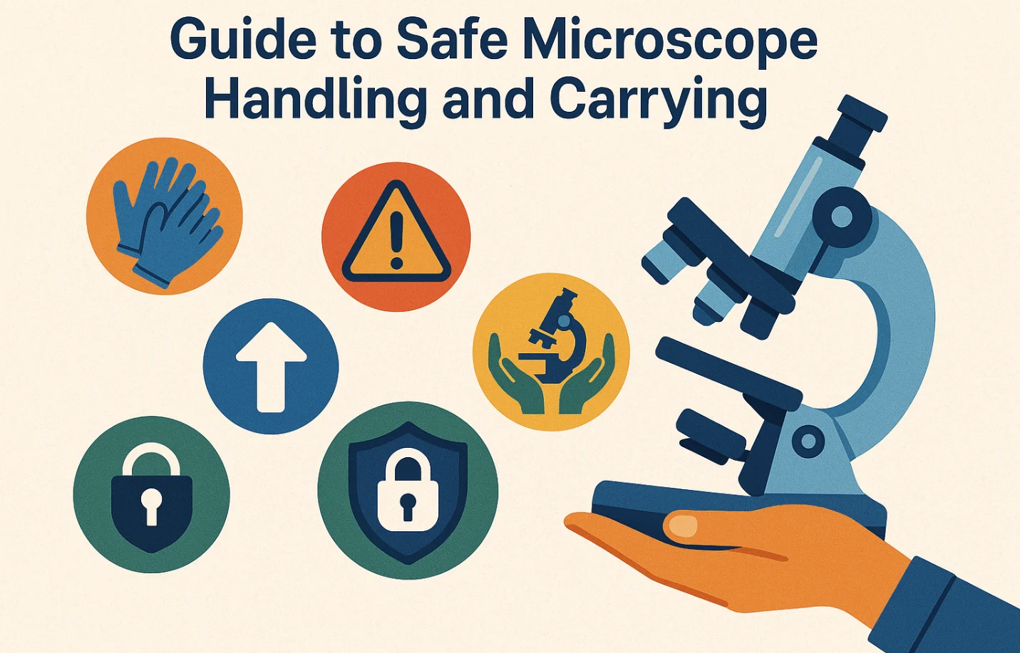 Guide to Safe Microscope Handling and Carrying