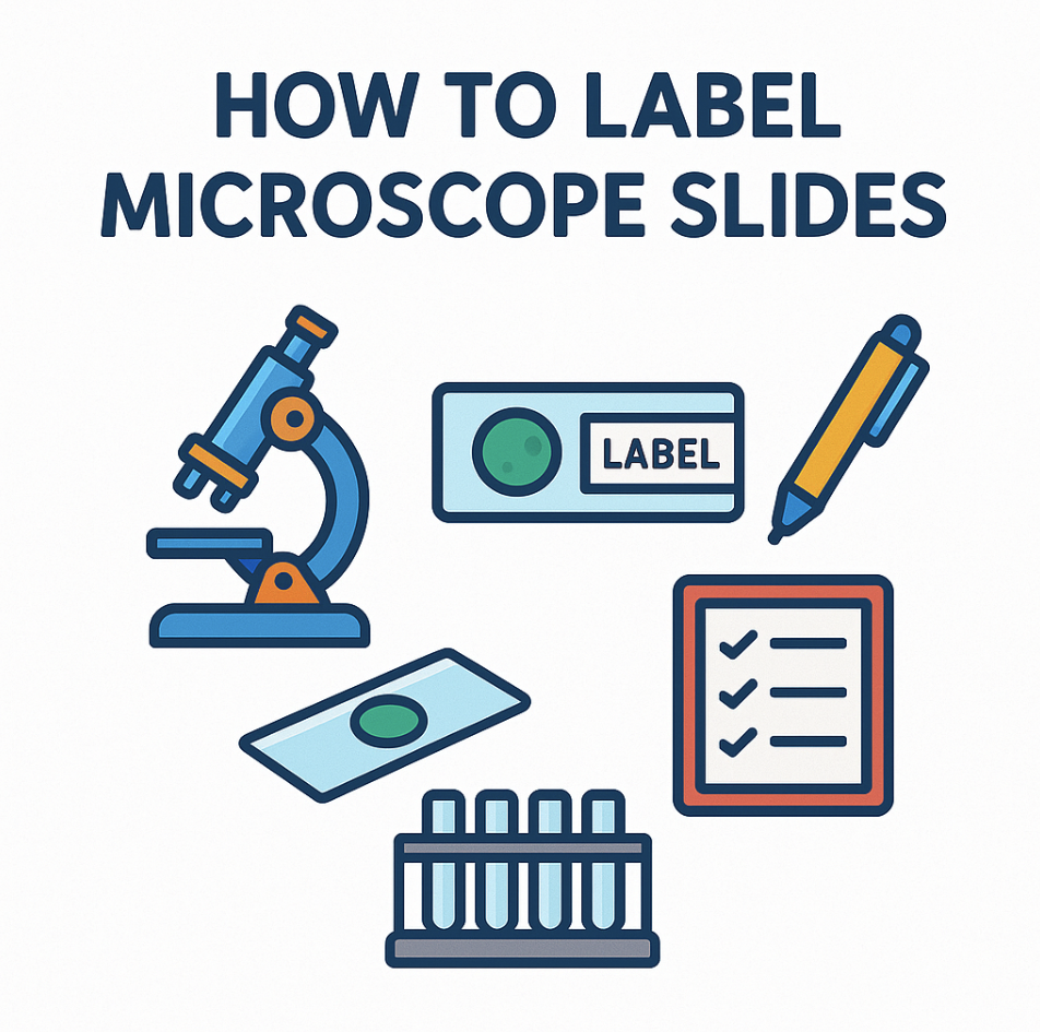 How to Label Microscope Slides