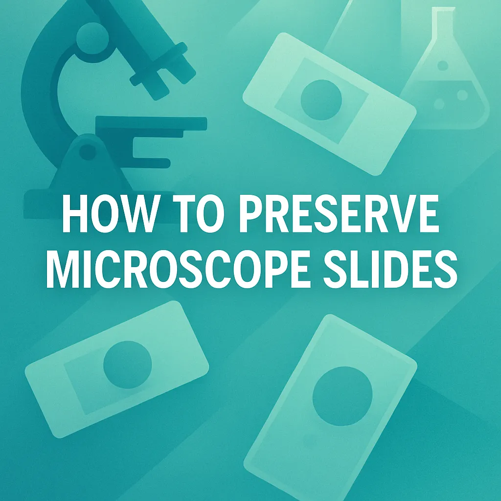 How to Preserve Microscope Slides