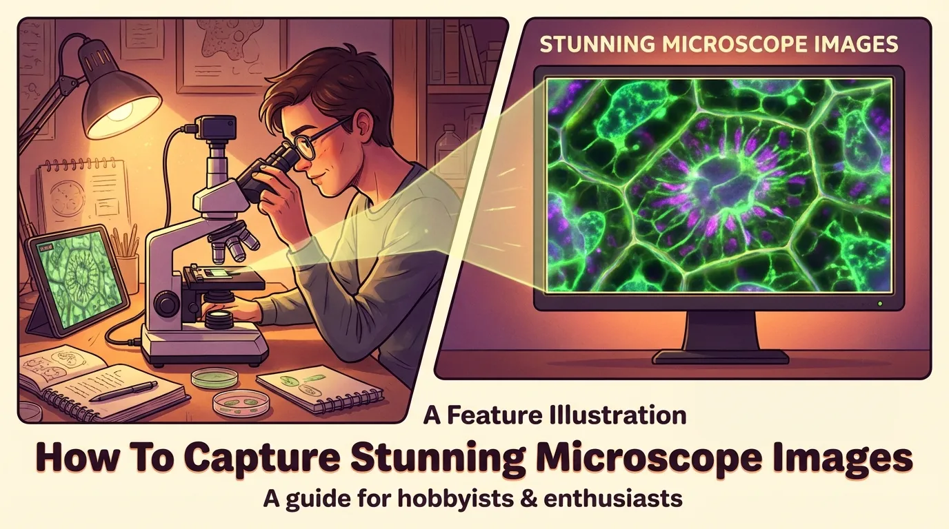 How To Capture Stunning Microscope Images