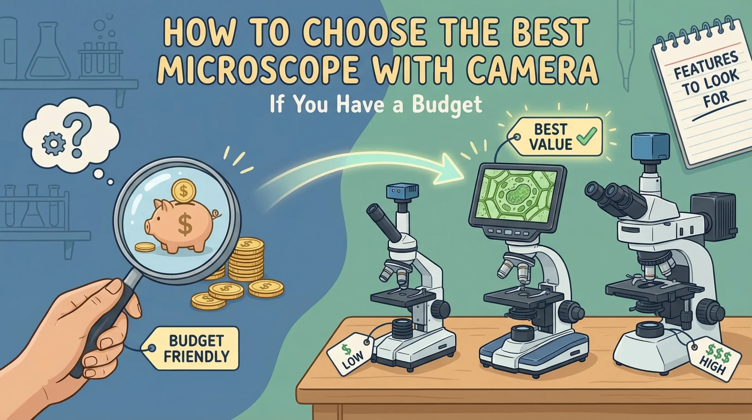 How to Choose the Best Microscope with Camera If You Have a Budget