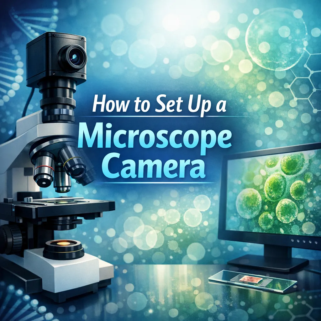 How to Set Up Microscope Camera