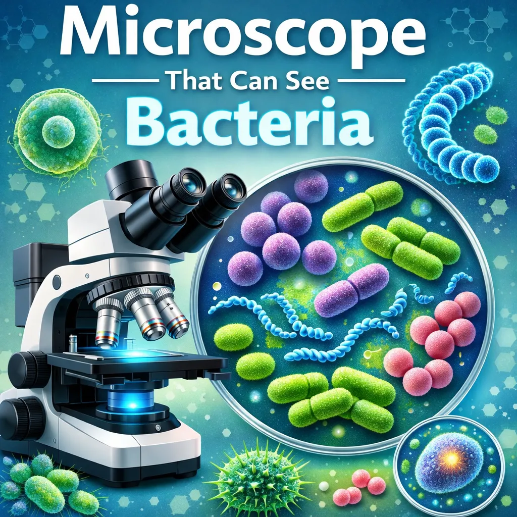 Microscope That Can See Bacteria