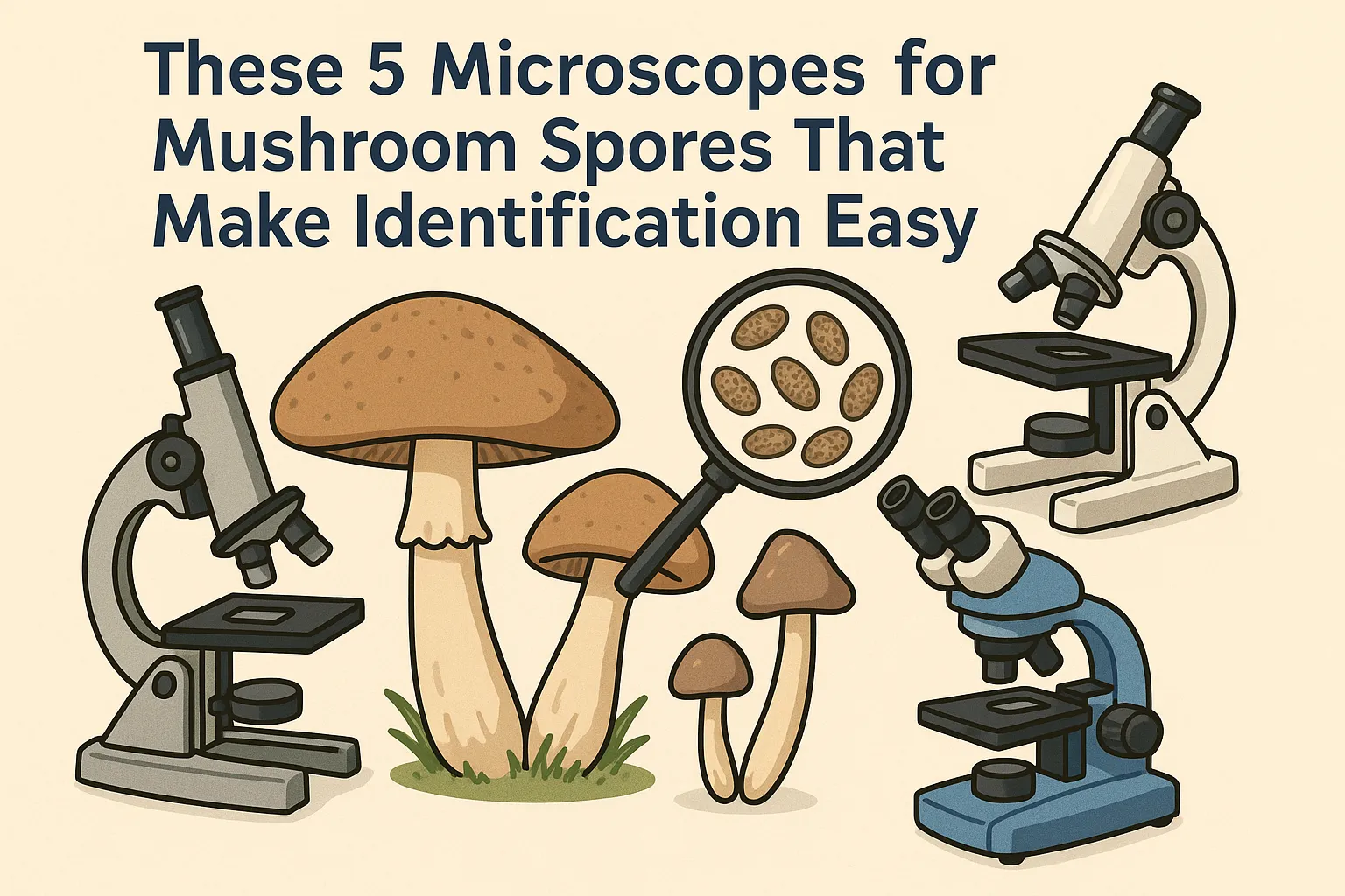 Microscopes for Mushroom Spores That Make Identification Easy
