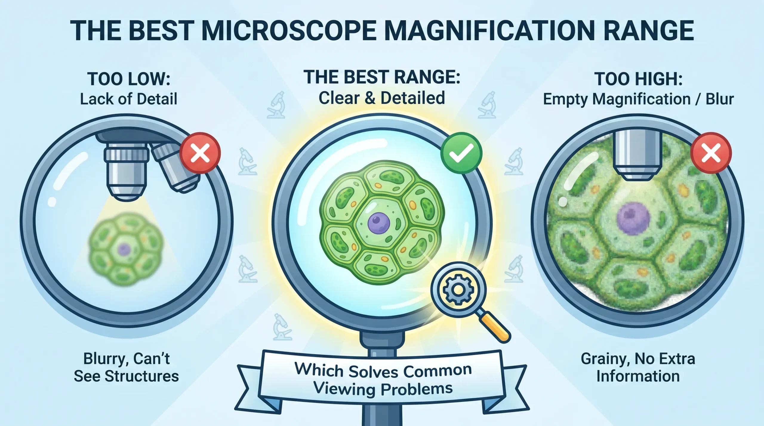 The Best Microscope Magnification Range Which Solves Common Viewing Problems