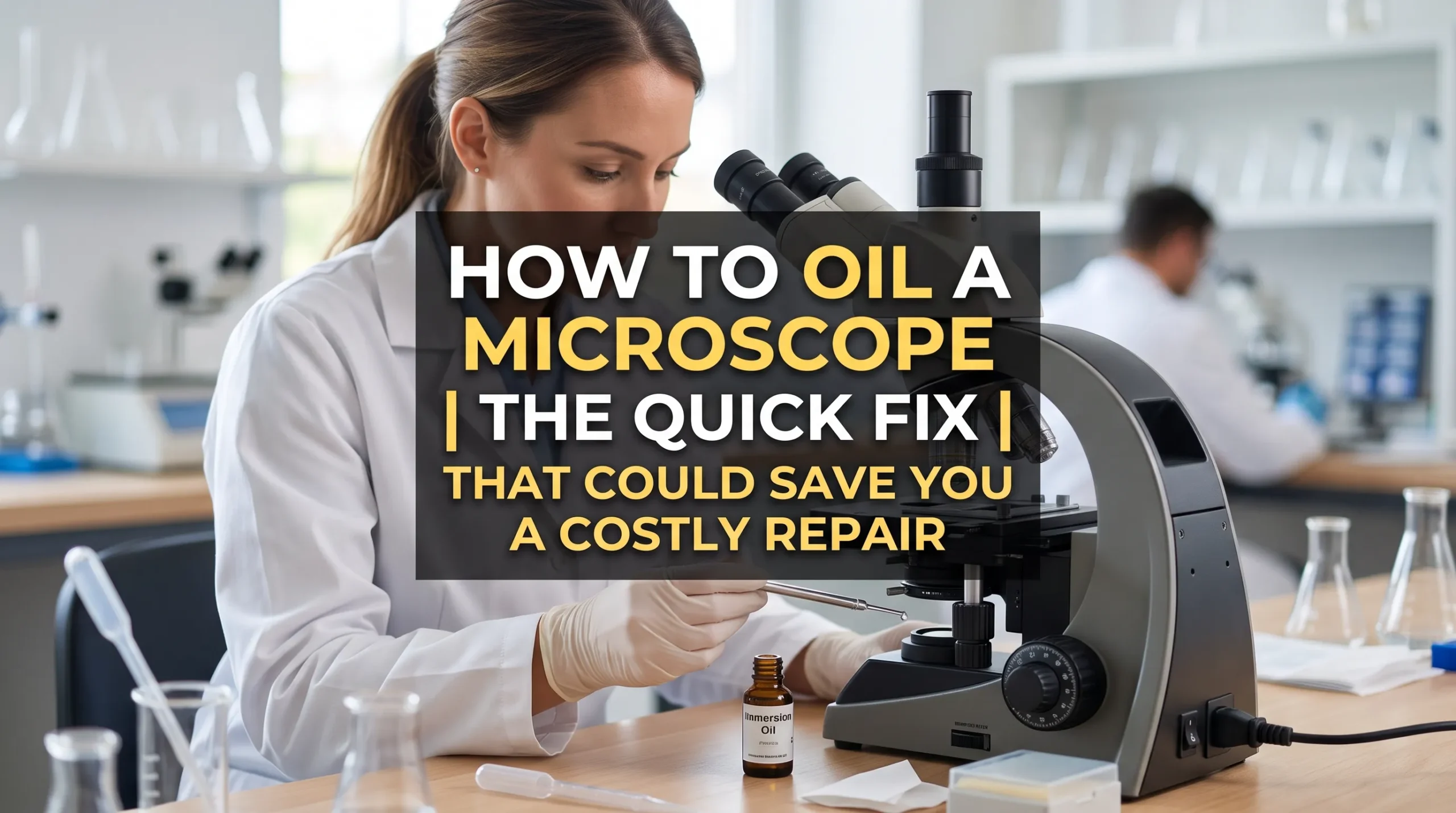 How to Oil a Microscope- The Quick Fix That Could Save You a Costly Repair