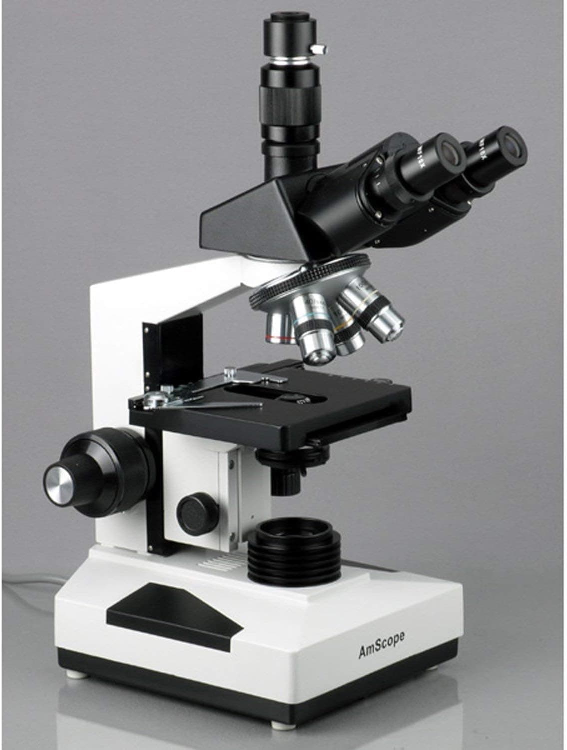 AmScope T490A-DK Compound Trinocular Microscope