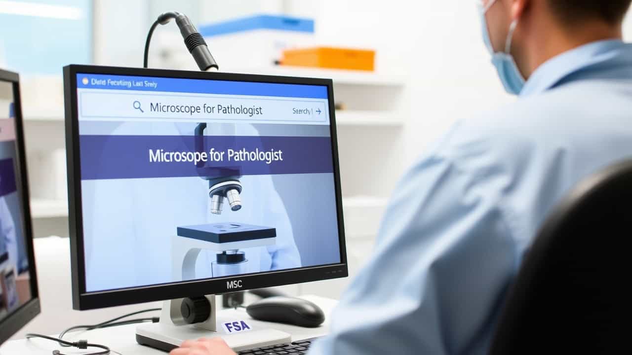 microscope for pathologist