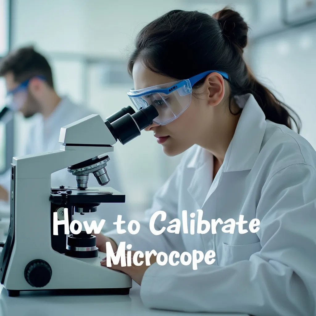 how to calibrate microscope